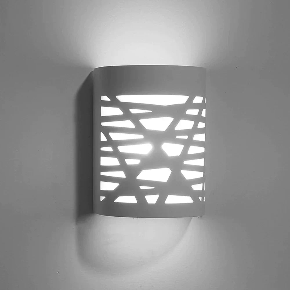 DecorBites™ مصباح حائط جبسي 5 وات LED شمعدانات إضاءة داخلية لغرفة المعيشة وغرفة النوم