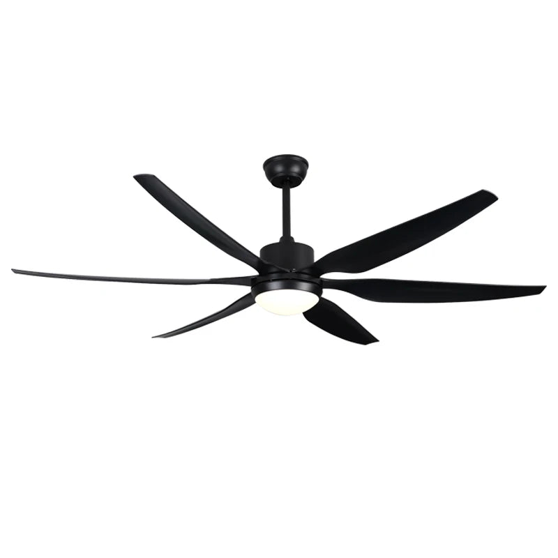 DecorBites™ 66" Plastic Blade Ceiling Fan with LED Light and Remote Control