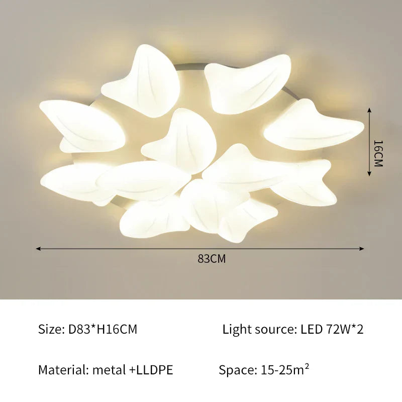 DecorBites™ ثريا سقفية LED: إضاءة ساطعة لغرفة النوم وغرفة الطعام والمطبخ وغرفة المعيشة