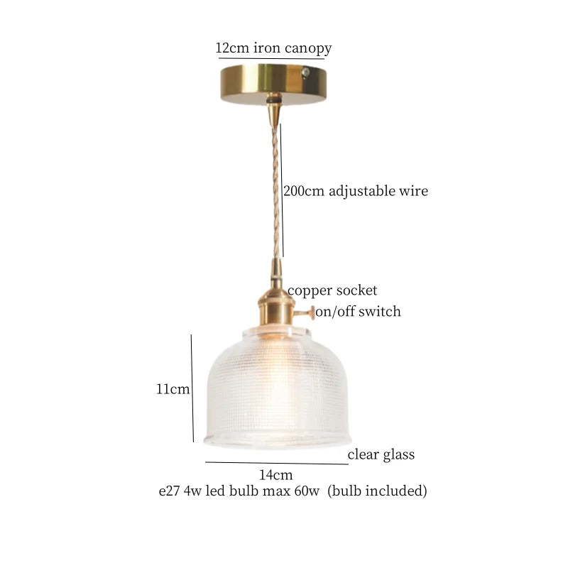 مصباح تعليق LED من الزجاج الأخضر DecorBites™ - مصباح معلق اسكندنافي حديث
