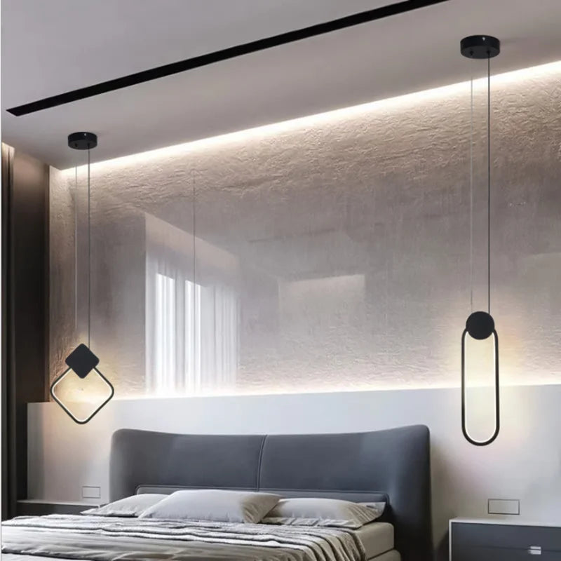 DecorBites™ Crystal LED Pendant Lights for Modern Home Decor and Lighting