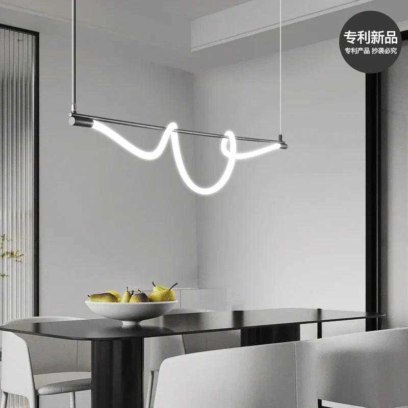 ثريا DecorBites™ LED: إضاءة عصرية لغرفة الطعام وغرفة المعيشة، مصباح لغرفة النوم وطاولة البار
