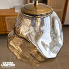 Nordic Ice Crystal Glass Pendant Light