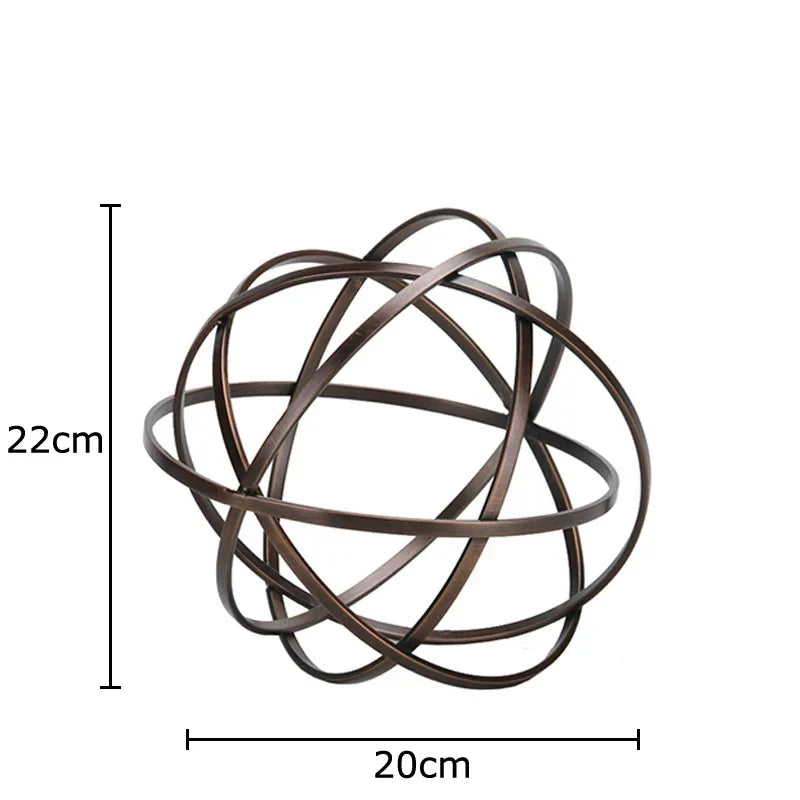 DecorBites™ Geometry Sculpture Marble Base Desk Decoration Aesthetics Decor Home Room