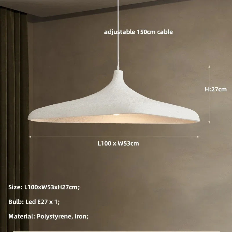 Japanese Wabi-Sabi Brown Pendant Light