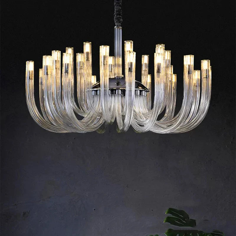 DecorBites™ ثريا متدلية LED لإضاءة داخلية أنيقة للغرفة