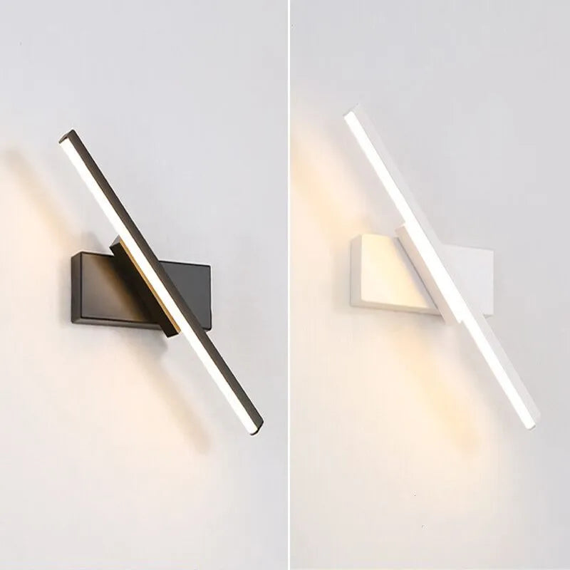DecorBites™ 360° Rotatable LED Wall Lamp | Aluminum Indoor Bedroom Light