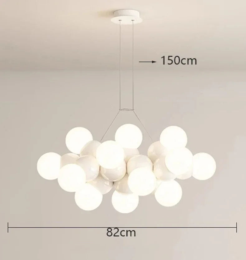 DecorBites™ Elegant Chandelier Dining Room Pendant Light Fixture Ceiling Lamps