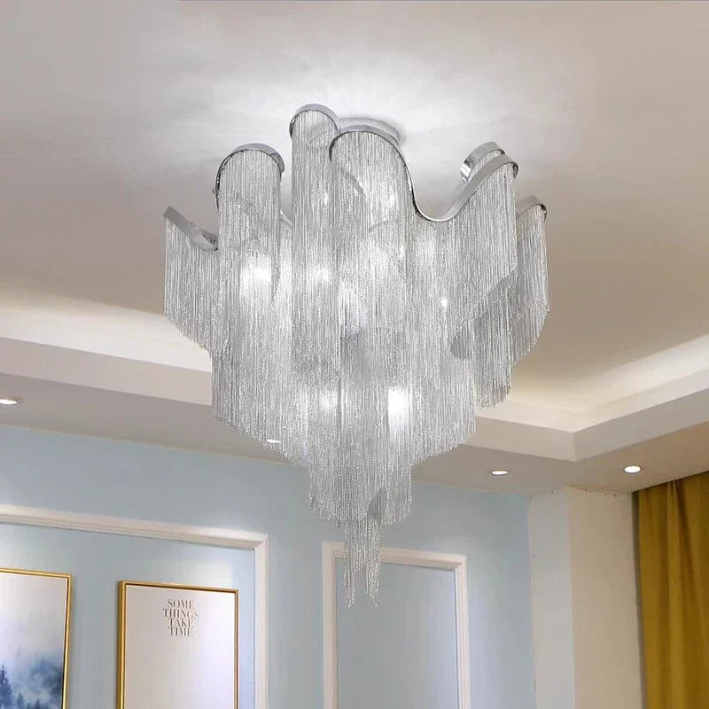 Lustres LED DecorBites™ pour salon, suspensions de décoration intérieure moderne