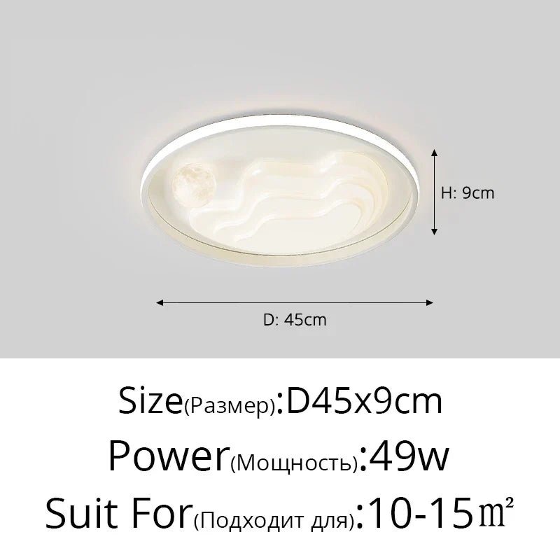 ثريا DecorBites™ LED: تركيبات إضاءة حديثة لديكور المنزل، أضواء بيضاء لامعة