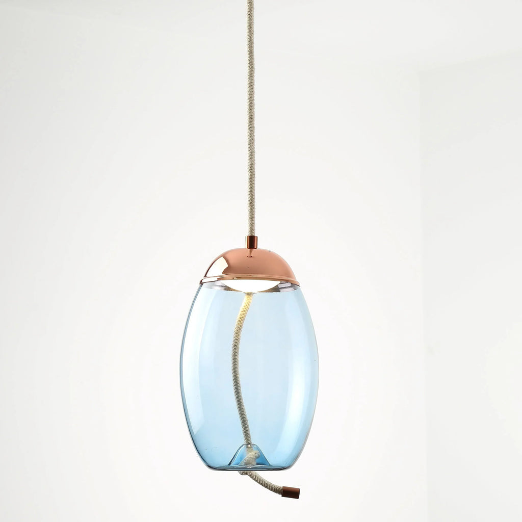 DecorBites™ Glass LED Chandeliers for Living Room Bedroom Kitchen Pendant Lamp