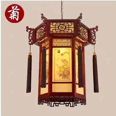 DecorBites™ Bamboo Lantern Pendant Lights: Classic Chinese Beauty for Home Decor