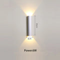 DecorBites™ LED Wall Lamp: Lone Line Up and Down Light for TV Background or Bedroom