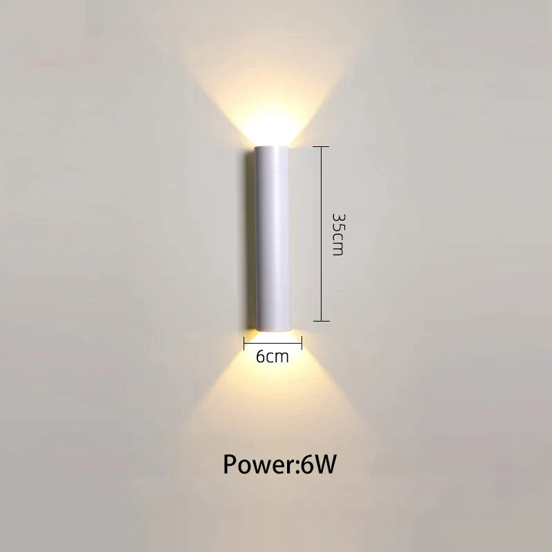 DecorBites™ LED Wall Lamp for TV Background Up and Down Light in Bedrooms