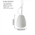 مصباح تعليق زجاجي ديكور بايتس™ كوكوون لغرفة الطعام والدراسة والمطبخ، مصباح LED متدلٍّ