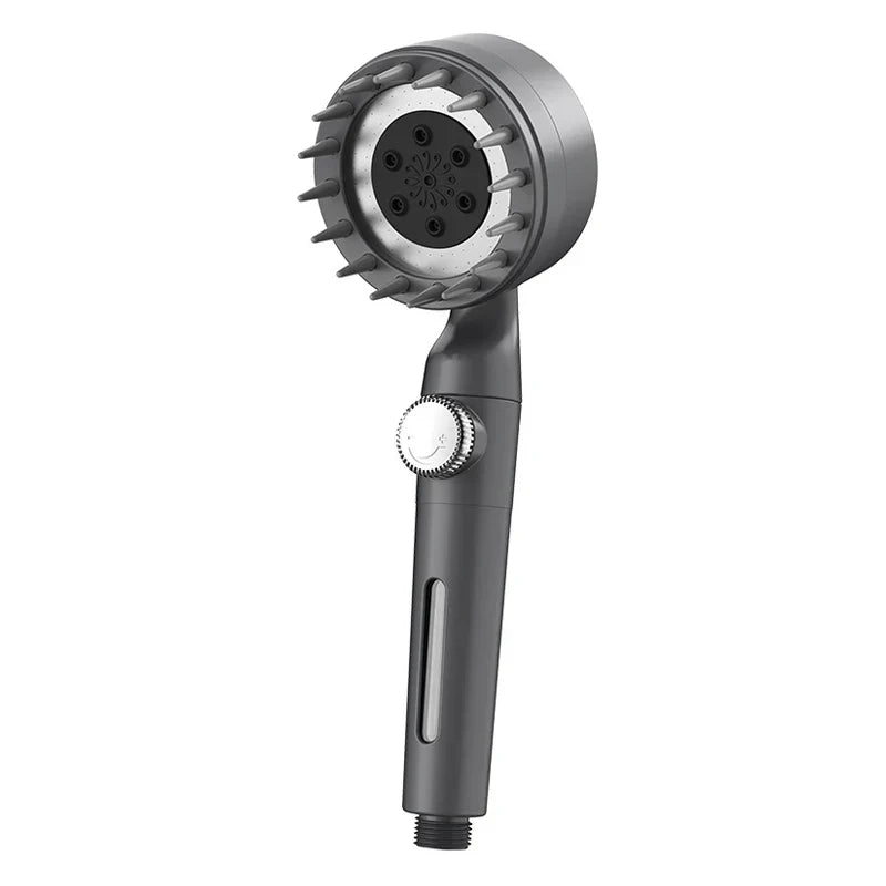 DecorBites™ Adjustable High Pressure Shower Head with 3 Modes and Hose Base