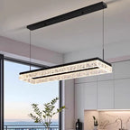 Modern Iron and Acrylic Dimmable Pendant Light