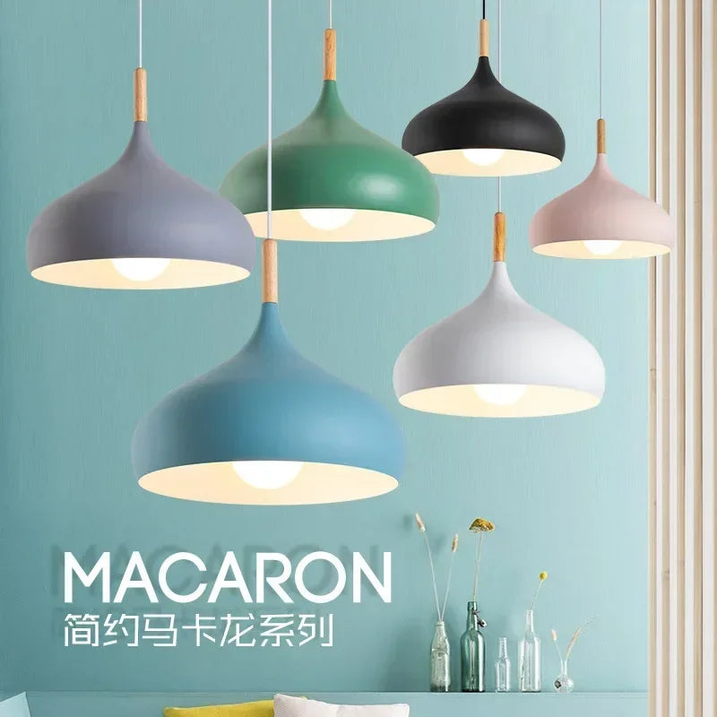 Nordic Stainless Steel Creative Pendant Light