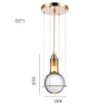 DecorBites™ Crystal Ball LED Pendant Lights - American Design for Indoor Lighting