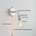 DecorBites™ LED Wall Lamp Sconce with Pull Chain Switch and Flexible Arm