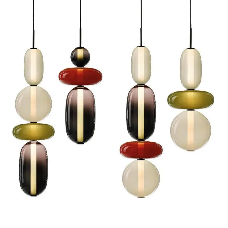 Wabi-Sabi Candy Glass Pendant Light