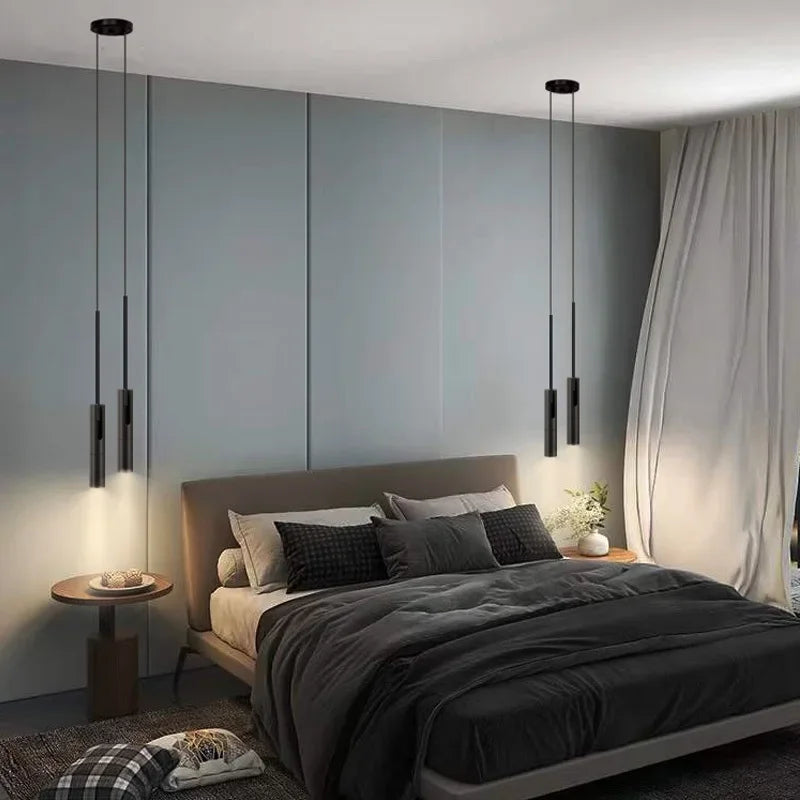 DecorBites™ Black Chandelier Pendant Light for Bedroom and Bar Decor