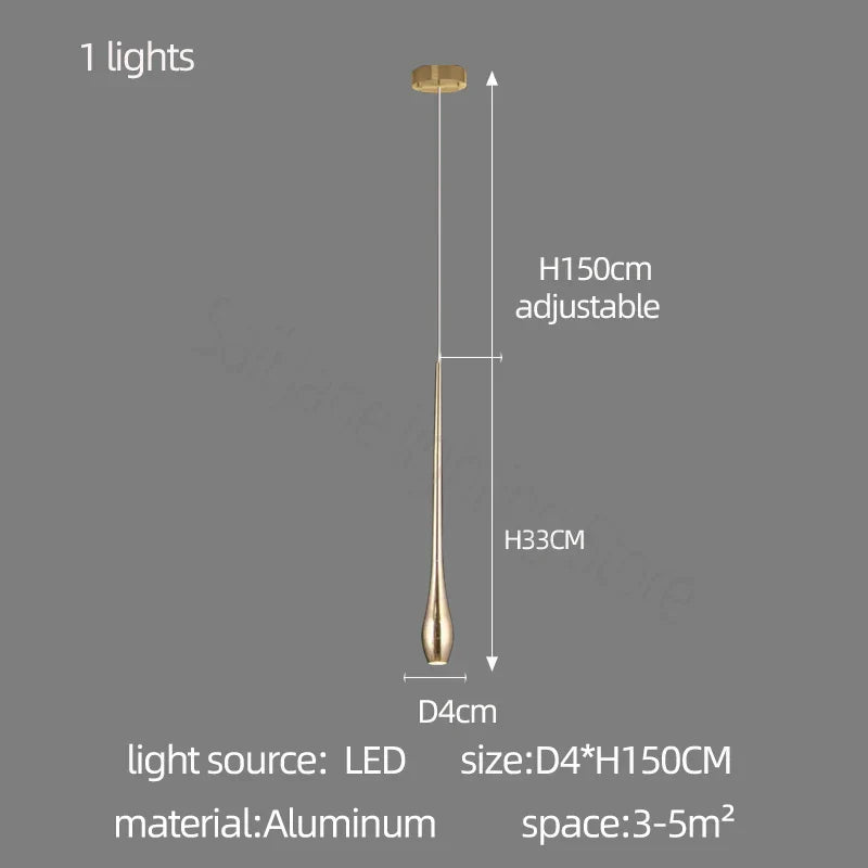 DecorBites™ Gold-Plated LED Chandelier for Luxury Living Room and Restaurant
