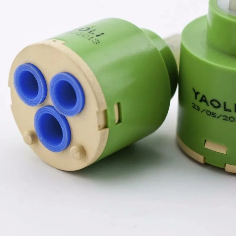 DecorBites™ 3-Year Warranty Ceramic Cartridge for 35mm/40mm Faucet Mixer - High Quality