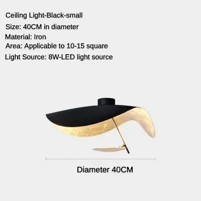ثريا الأطباق الطائرة LED DecorBites™ - إضاءة سقف حديثة لغرفة المعيشة والبار