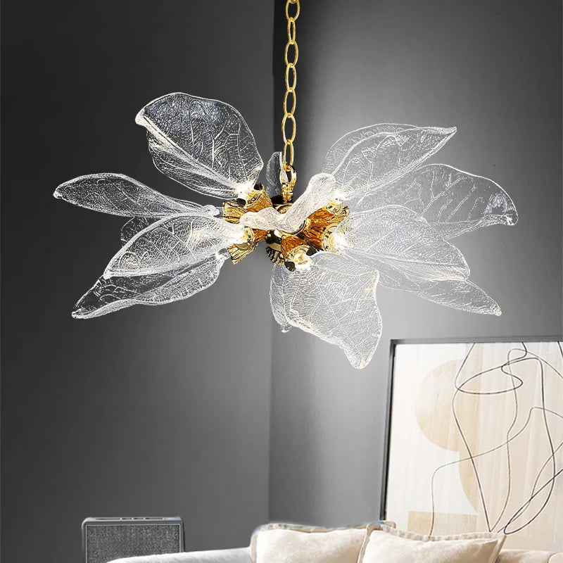 مصابيح DecorBites™ المتدلية على شكل أوراق الشجر لغرف النوم والمعيشة والمطاعم