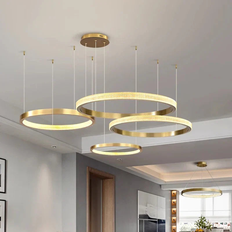 ثريات DecorBites™ LED المعلقة لغرفة المعيشة وغرفة الطعام الحديثة