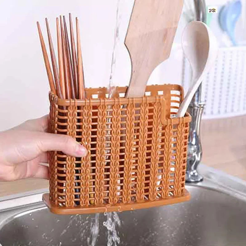 Rangement Organisateur Couverts Ustensiles de Cuisine DecorBites™ pour Cuillère Fourchette Couteau Baguettes