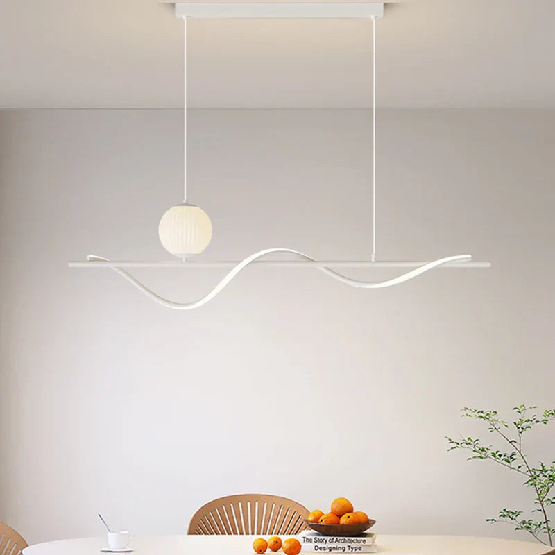 ثريا LED من DecorBites™: إضاءة داخلية عصرية لغرفة المعيشة والمطبخ والدرج