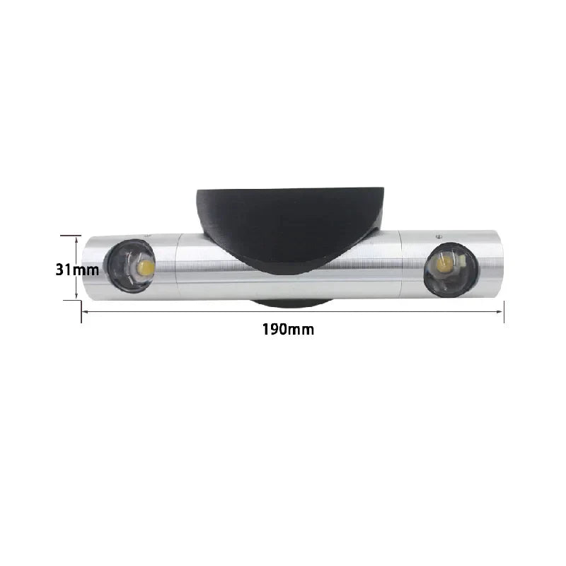 DecorBites™ Adjustable Dual-head Rotatable Wall Lamp for Bedroom and Living Room