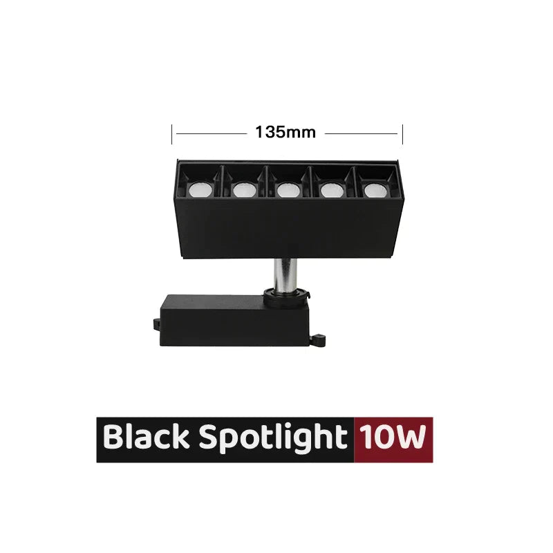 DecorBites™ 30W LED Linear Grille Track Spotlights for Living Room and Store Track Lighting