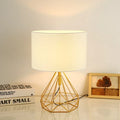 DecorBites™ Linen Fabric LED Table Lamp Creative Gift Night Lamp