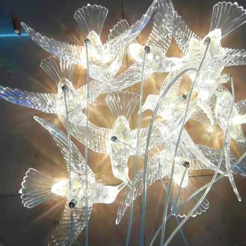 أضواء سقف فراشة LED من DecorBites™ لتزيين حفلات الزفاف الرومانسية