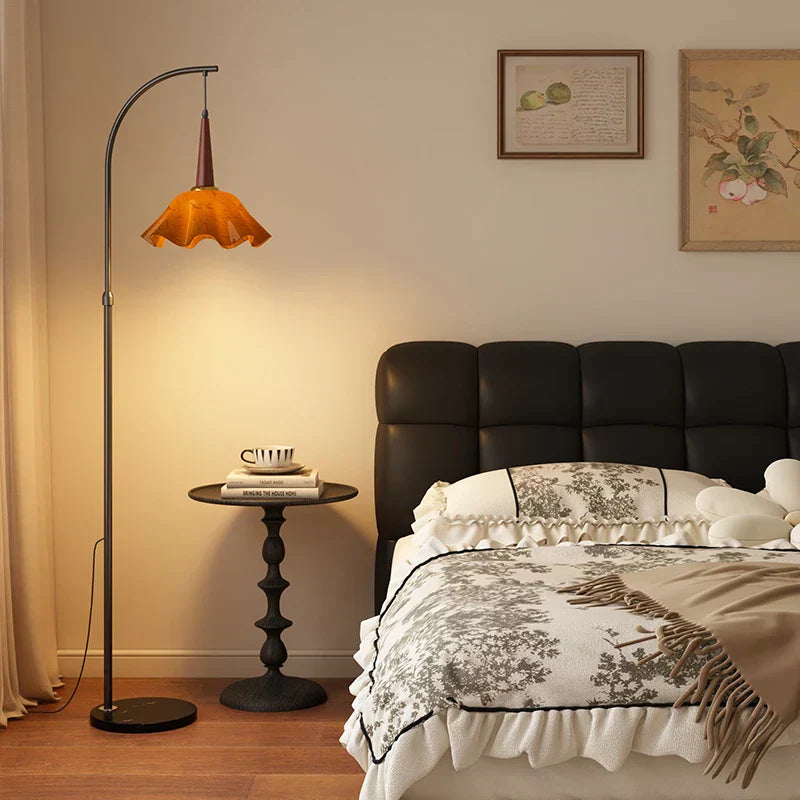 DecorBites™ 3-in-1 Living Room Floor Lamp with Storage Shelf