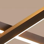 Modern Black Multi-Light LED Pendant Chandelier