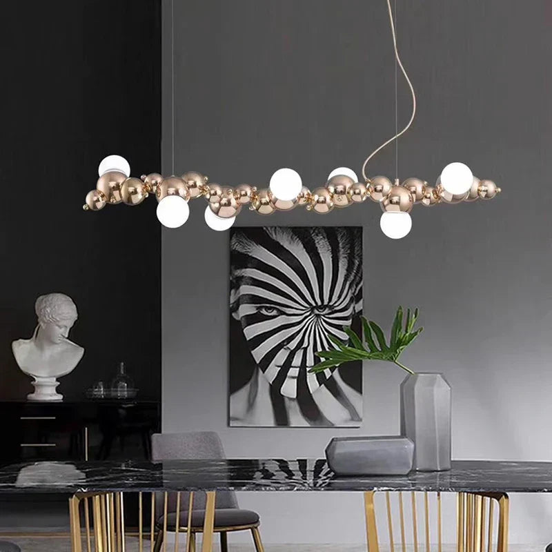 ثريات DecorBites™ LED المتدلية لغرف المعيشة والطعام العصرية