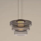 Nordic Glass Pendant Light in Green or Gray