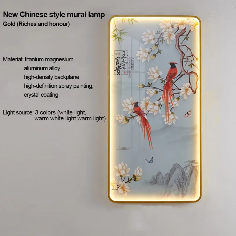 DecorBites™ مصباح جداري خارجي LED للديكور المنزلي