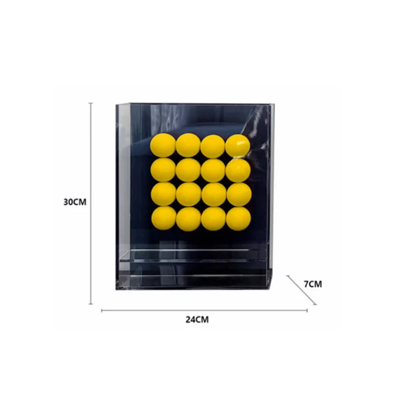 DecorBites™ Geometric Abstract Acrylic Ball Ornament in Decorative Painting Frame