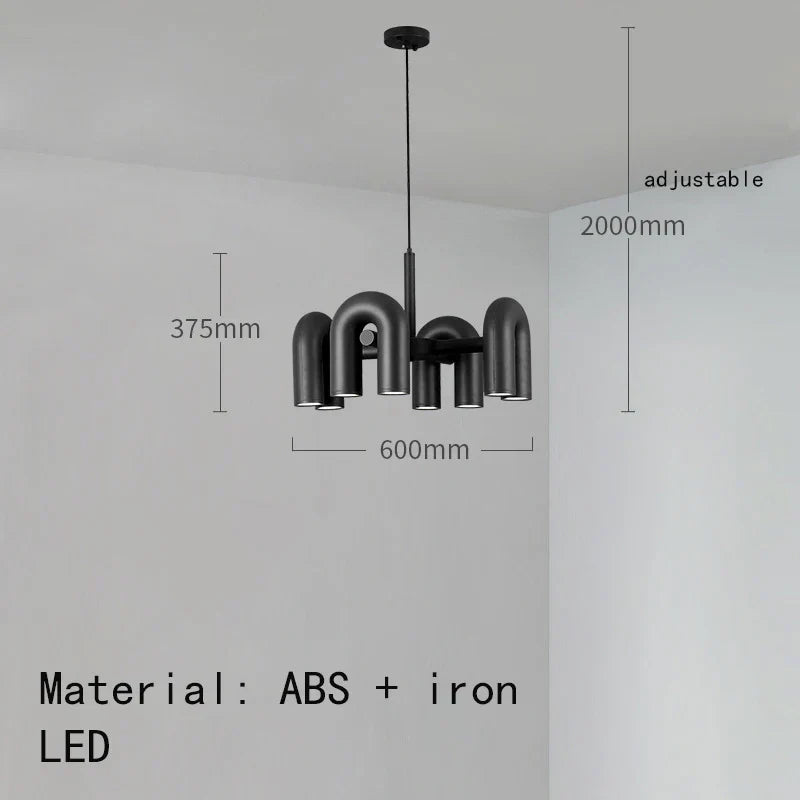 DecorBites™ Cirkus Tube Wall Sconce: إضاءة ليلية بسيطة ومصباح قراءة بجانب السرير