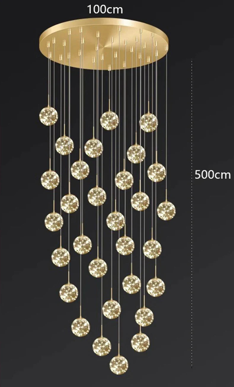 ثريات قلادة LED من DecorBites™ لديكور المنزل العصري والإضاءة الداخلية