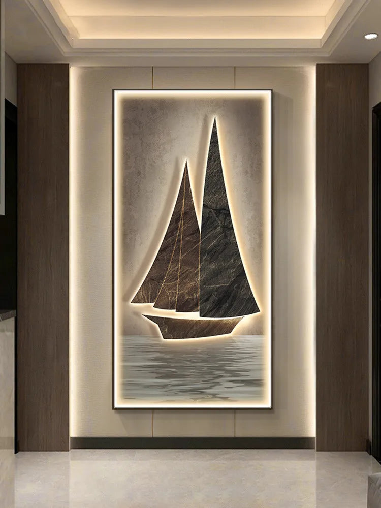 مصباح جداري DecorBites™ LED لديكور جداري إبداعي عصري في غرفة النوم وغرفة المعيشة وغرفة الدراسة
