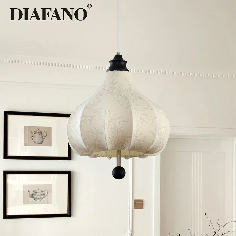 مصابيح تعليق LED من DecorBites™ اليابانية: ثريا عصرية لغرفة المعيشة وغرفة النوم وغرفة الطعام