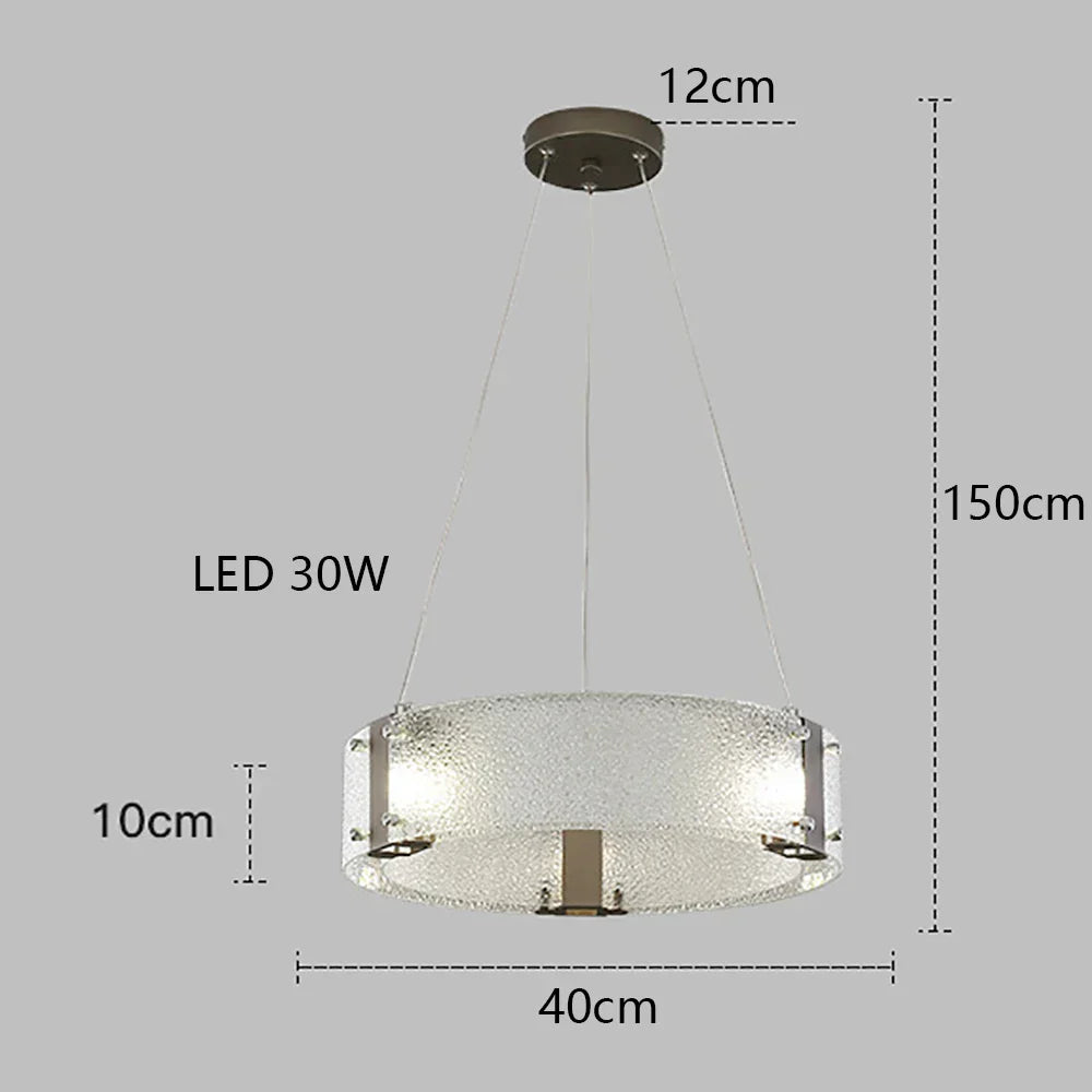 ثريا DecorBites™ الذهبية بإضاءة LED لإضاءة غرفة المعيشة الفاخرة