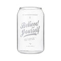 DecorBites™ 574ML Large Can Shape Beer Glass Cup, Durable Borosilicate Glass Drinkware