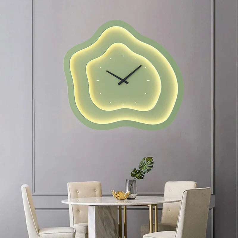 مصباح حائط LED ديكوربايتس™: مصباح حائط عصري خافت الإضاءة أبيض وأخضر لغرفة النوم، الردهة، المكتب